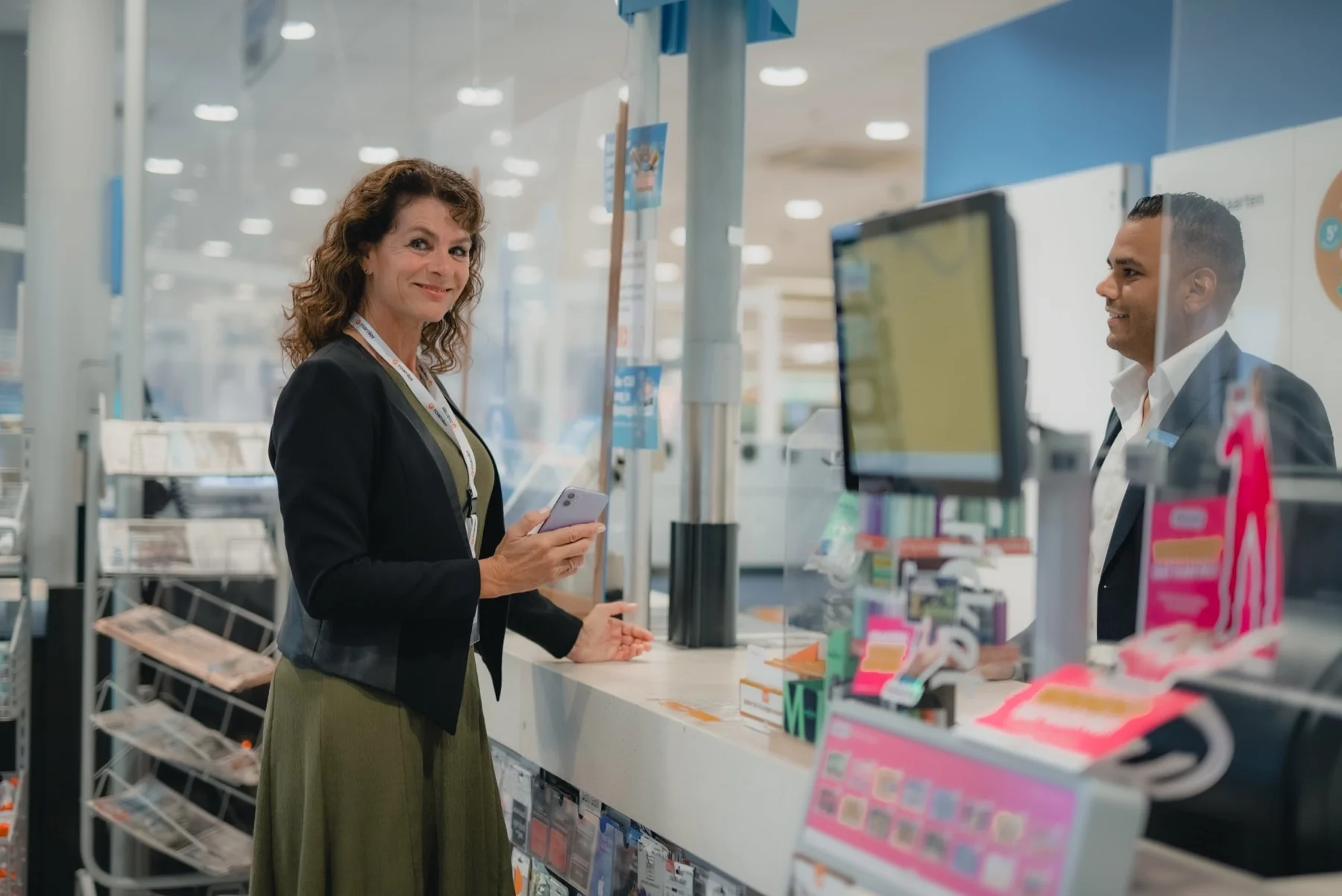 Un mystery shopper en la recepción de la tienda