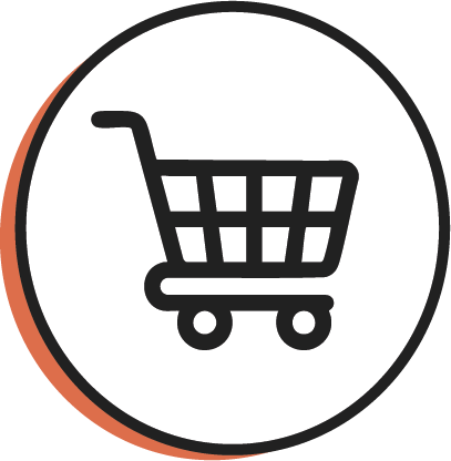 Shopping trolley icon